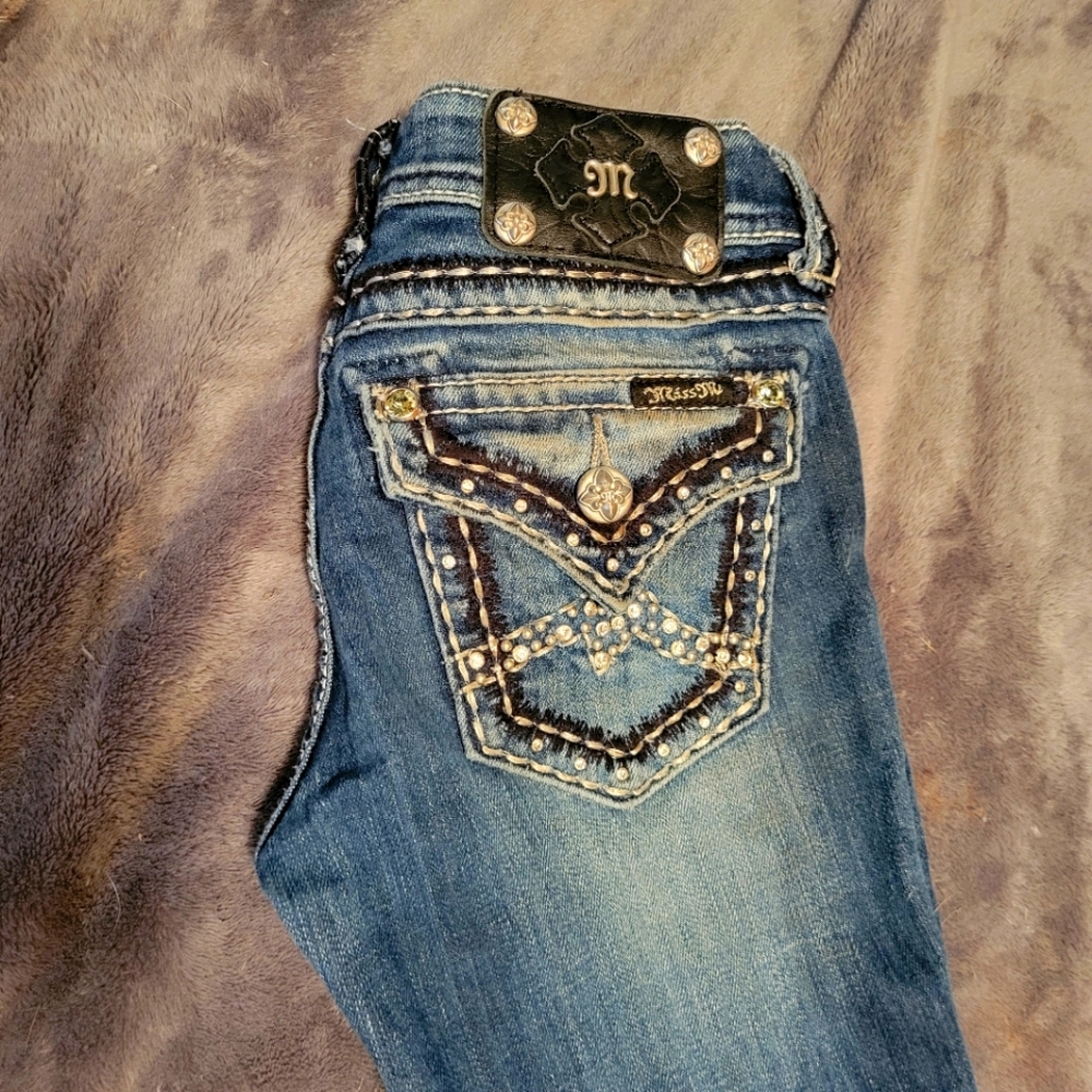 Miss Me size 25 skinny jeans